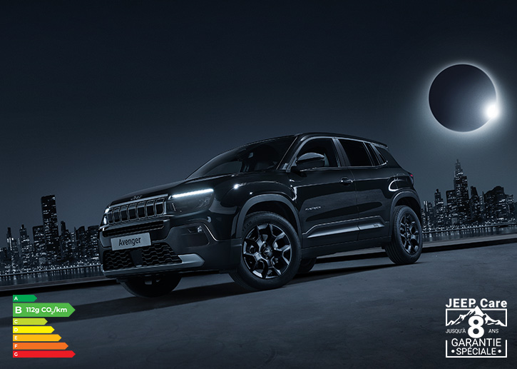 AVENGER E-HYBRID BLACK EDITION - Jeep Levallois-Perret - Jeep Paris 15ème