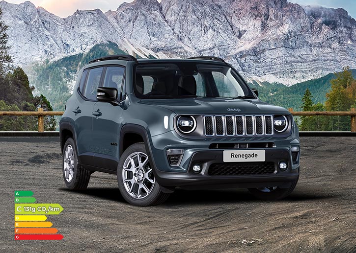 Prix Jeep Renegade neuve dès 26462 euros