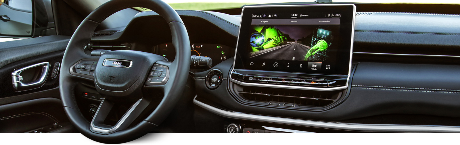 Intérieur Nouvelle Jeep® Compass 4xe Jeep® FR