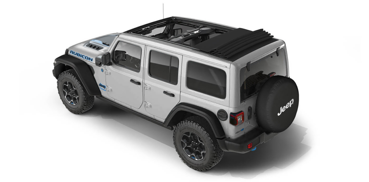 Nouvelle Jeep® Wrangler 4xe Design extérieur Jeep® France