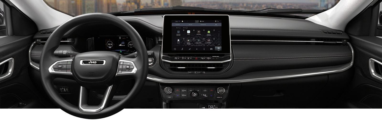 Intérieur Nouvelle Jeep® Compass Jeep® FR