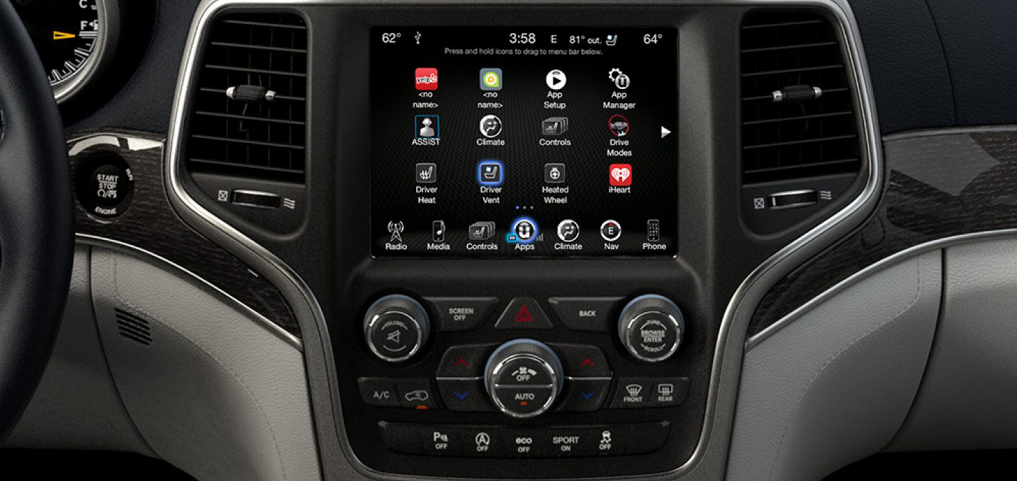 Technologies du SUV Jeep® Grand Cherokee ׀ Uconnect™ ׀ Jeep®
