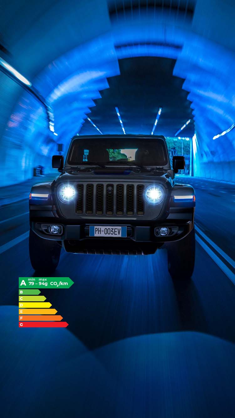Nouveau Wrangler 4xe Hybride 